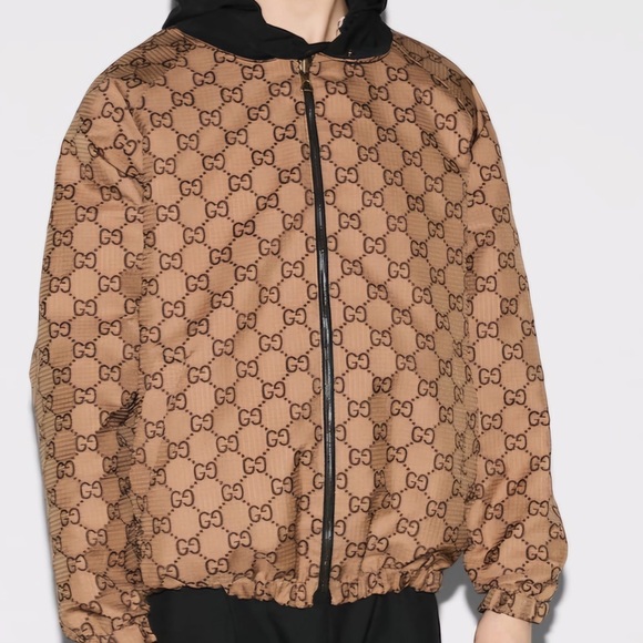 Gucci Brown Monogram Jacket - Picture 6 of 7